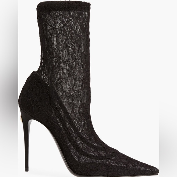 Dolce & Gabbana Lace boots 39 - Picture 1 of 17